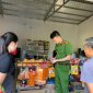 Công an xã Cẩm Bình về Tổng kiểm tra, kiểm soát học sinh tàng trữ, sử dụng vật cấm, hung khí trong trường học trên địa bàn xã Cẩm Bình