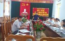  Ban Chỉ đạo 35 xã Cẩm Bình tổ chức Hội nghị sơ kết công tác bảo vệ nền tảng tư tưởng của Đảng, đấu tranh phản bác các quan điểm sai trái, thù địch 9 tháng đầu năm