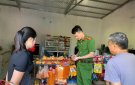 Công an xã Cẩm Bình về Tổng kiểm tra, kiểm soát học sinh tàng trữ, sử dụng vật cấm, hung khí trong trường học trên địa bàn xã Cẩm Bình