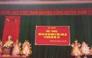 UBND xã tổ chức Hội nghị triển khai thực hiện các nhiệm vụ trước, trong và sau tết Nguyên Đán Tân Sửu năm 2021