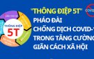THÔNG ĐIỆP 5T CỦA BỘ Y TẾ