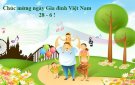 TUYÊN TRUYỀN 20 NĂM NGÀY GIA ĐÌNH VIỆT NAM (28/6/2001 - 28/6/2021)