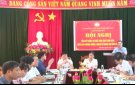  HỘI NGHỊ TỔNG KẾT CỤM THI ĐUA SỐ 2 UBMTTQ HUYỆN CẨM THỦY.