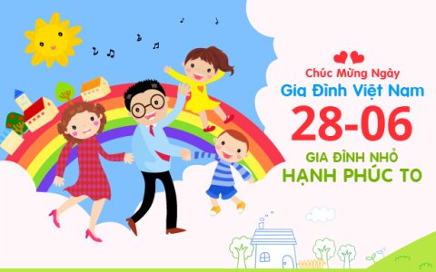 BÀI TUYÊN TRUYỀN HƯỞNG ỨNG NGÀY GIA ĐÌNH VIỆT NAM 28/6/2024