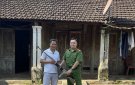  Công an xã Cẩm Bình tăng cường công tác tuyên truyền, vận động thu hồi VK, VLN, CCHT.