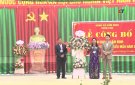 THÔN CHỢ XÃ CẨM BÌNH TỔ CHỨC LỄ CÔNG BỐ VÀ ĐÓN NHẬN DANH HIỆU THÔN ĐẠT CHUẨN THÔN NÔNG THÔN MỚI KIỂU MẪU 2021