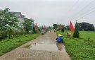 THÔN CHỢ, XÃ CẨM BÌNH DUY TRÌ PHONG TRÀO VỀ SINH MÔI TRƯỜNG, CHĂM SÓC ĐƯỜNG HOA