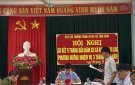 HỘI NGHỊ SƠ KẾT 9 THÁNG ĐẦU NĂM XÂY DỰNG NÔNG THÔN MỚI NÂNG CAO XÃ CẨM BÌNH 2023