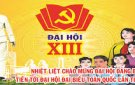 THÒI GIAN DIỄN RA ĐẠI HỘI LẦN THỨ 13 CỦA ĐẢNG