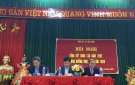 HỘI NGHỊ TỔNG KẾT CÔNG TÁC ĐẢNG XÃ CẨM BÌNH NĂM 2022