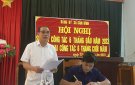 Hội nghị sơ kết 6 tháng đầu năm của Đảng ủy xã Cẩm Bình