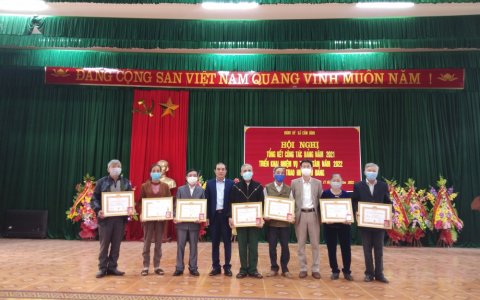 Hội nghị tổng kết công tác Đảng năm 2021